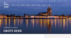 Desktop Screenshot of grotekerkdordrecht.com